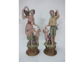Pair Of Porcelain Figurines By Lenwile China (48)