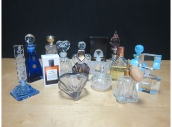 Group Lot Of Perfume Bottles  (61)