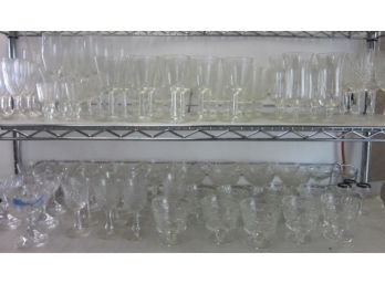 Shelf Lot (Clear Glass ) (105)