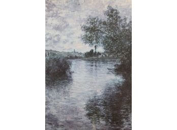 Seine At Vetheuil  By Claude Monet,  Decorative Quality (22)