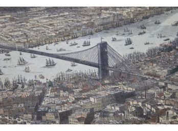 Southern End Of New York & Brooklyn Print ( 13)