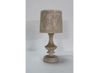 Small Alabaster Lamp