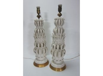 Vintage Ceramicas Bondia Lamps