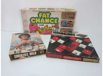 3 Vintage Board Games