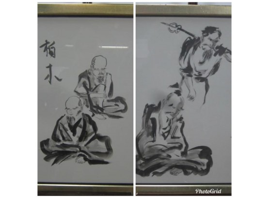 Pair Of Oriental Prints