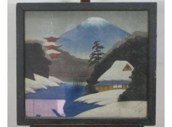 Signed Mount Fuji Print