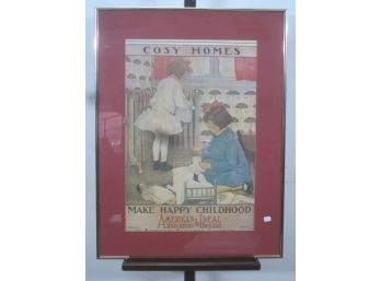 Cosy Home Framed Poster