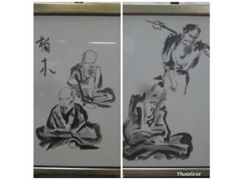 Pair Of Oriental Prints
