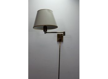 Hansen Vintage Brass Swing Arm Wall Lamp