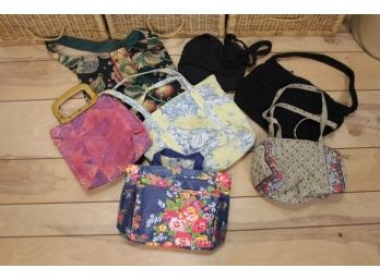 Assorted Lot Of  Vintage  Quilted  Ladies Hand Bags  #8