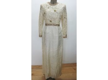 Vintage Richilene Embellished Gown