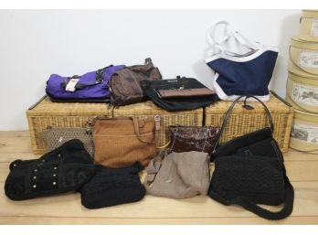 Assorted Lot Of  Vintage Ladies Hand Bags  #9