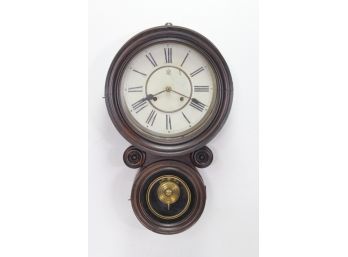 Ingraham Clock Company Ionic Antique Clock