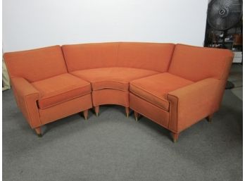 Vintage 3pc Sectional Sofa