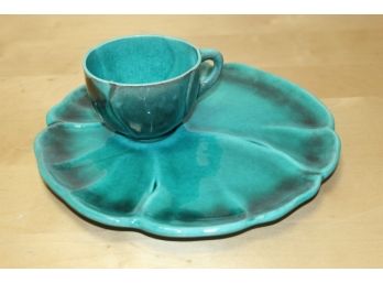 Set Of 12 Luncheon Set -Unmarked (Blue)