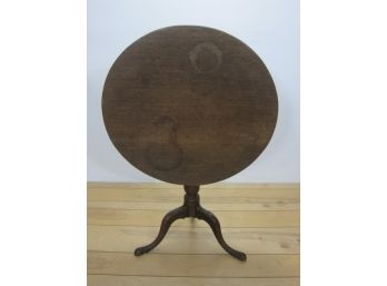 Traditional  Antique  Mahogany Tilt Top Table