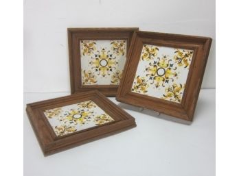 3 Framed Tiles