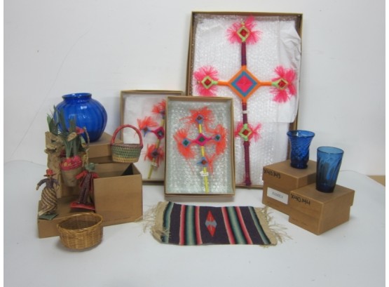 Group Lot Of Museum Items - Mexican Crafts  #2