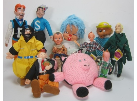 Group Lot Of Vintage Toys