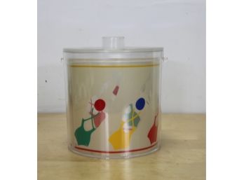 Vintage Ice Bucket With Female Swimmers (#111)