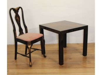 Drexel Side Table And Chair