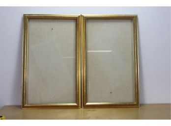 Pair Of Wall Hanging Display Case