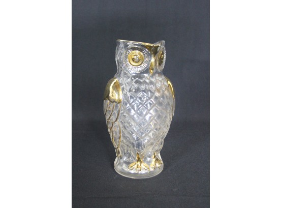10' Vintage Owl Glass Pitcher