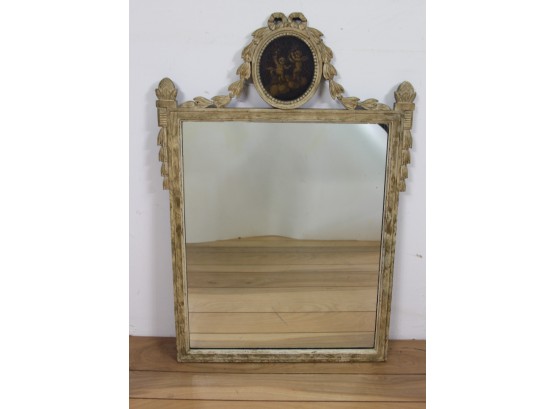 Vintage French  Carved Mirror