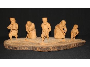 Wood Handcraft Figure Sculpture