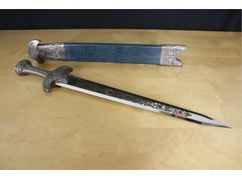 Decorative  Sword Knife W/ Sheath Case