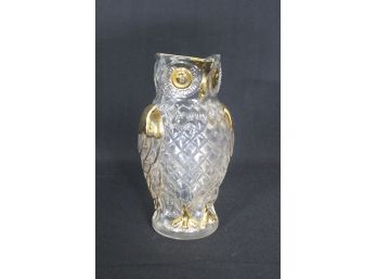 10' Vintage Owl Glass Pitcher