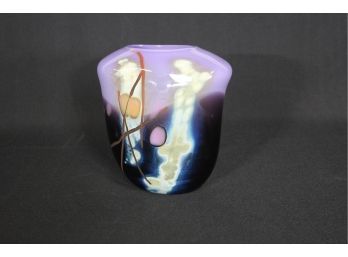 Modern Hand Blown Art Vase