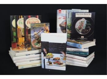 Group Lot Of Cooking Books