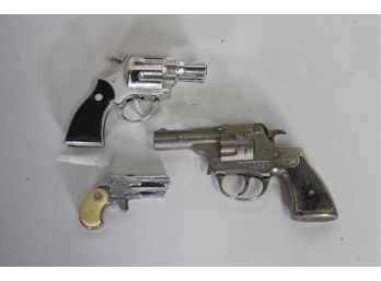 3 Toy  Cap Pistols