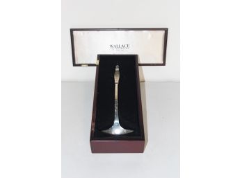 Wallace Silversmiths 15 Inch Danish Punch Ladle Silver Plated With Case