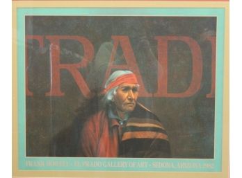 1982 Frank Howell El Prado Gallery Exhibit Poster Sedona Arizona