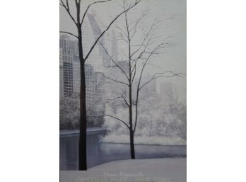 Central Park By Diane Romanello Poster