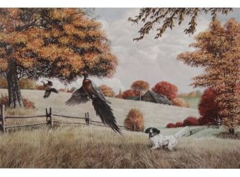 Etsy Ken Michaelsen 'Autumn Wings' Color Type Print