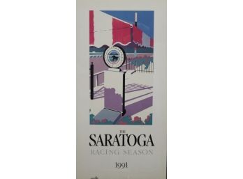 The Saratoga Poster  (1991) Greg Montgomery