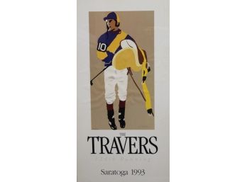 Framed The Travers 124th Running Saratoga 1993 Signed/number