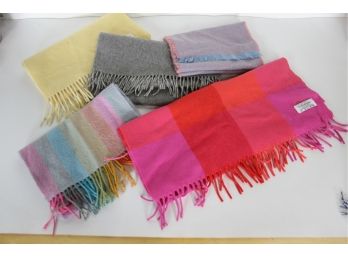5 Colorful Cashmere Scarfs