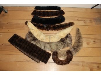 Assorted Lot Of Vintage Furs Collars