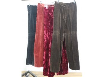Three Vintage Velvet Pants (3)