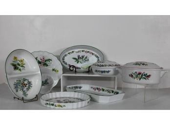 Group Lot Of Worcester Herbs Bakeware (7)