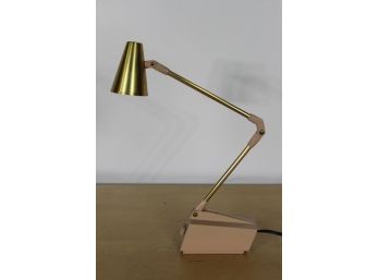 Vintage Retro Brass DIAX Lamp Light - Reading Desk Light