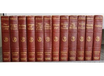 Set Of Leather Bound Books-O'Henry (12)