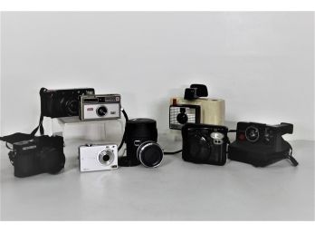 Group Lot  Of Vintage Cameras