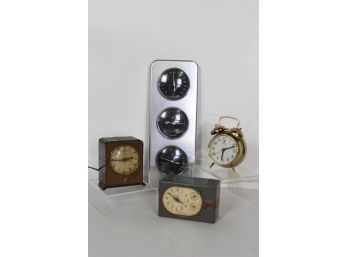 Assorted Lot Of Clocks