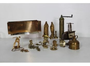 Assorted Lot Of Brass Items