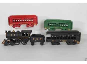 6pcs Cast  Iron Toy Train